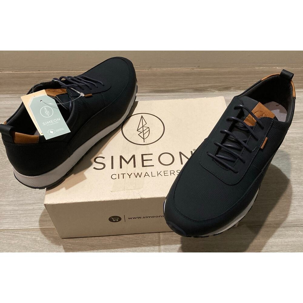 Simeon Citywalkers Men Sneaker Blue Size 10.5 Lace Up Larry01